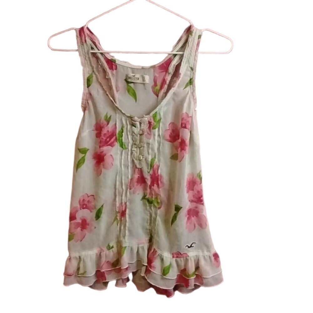 Hollister Floral Tank